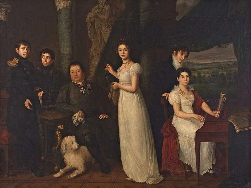 1776-Vasilij Andreevič Tropinin - Conti Morkov 1813